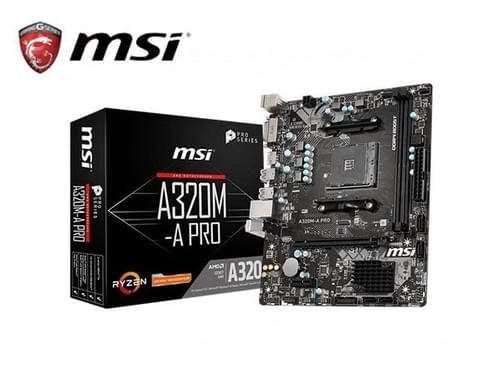 MSI 微星 A320M-A PRO 主機板 AMD AM4