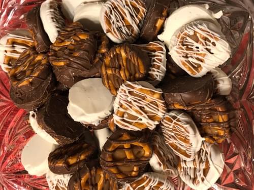MINI PRETZELS WITH CARAMEL (SUGAR FREE)
