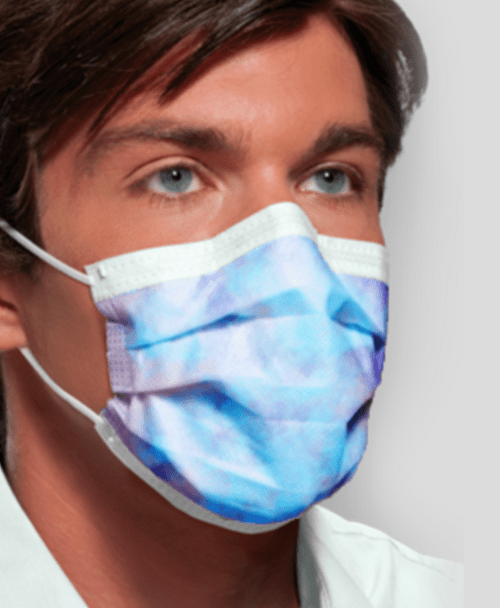 Crosstex Isofluid Plus Sensitive Earloop Mask ASTM Level 1 