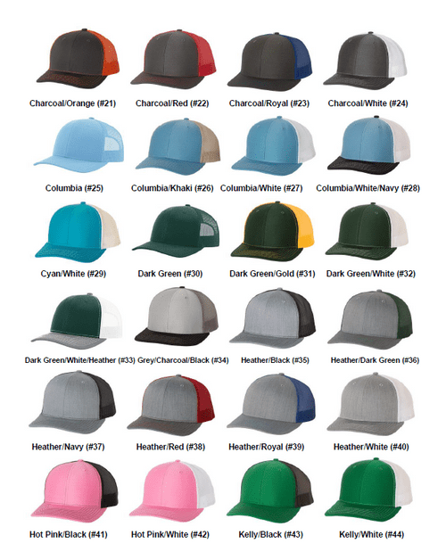 Custom Embroidered Hats