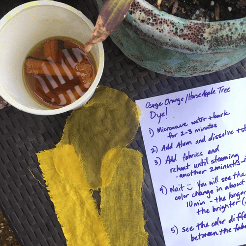 Osage Orange Natural Dye Kit