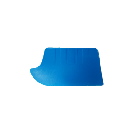 Curved hand scraper