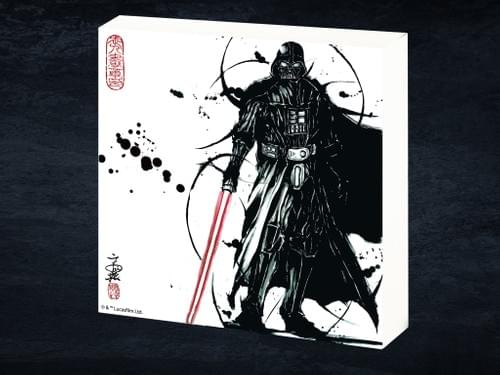 SWCJ ダースベイダー パドメ バッジ アートポスター SWCJ Darth Vader バッジ アートポスター