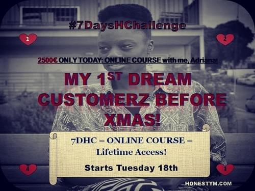 #DreamBizFromScratch Online Course - 1st High Paying Customers in 30days!