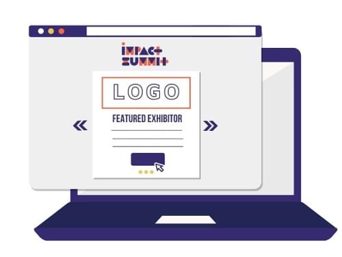Featured exhibitor on Impact Summit website 