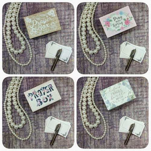 Painted Wooden Prayer Box