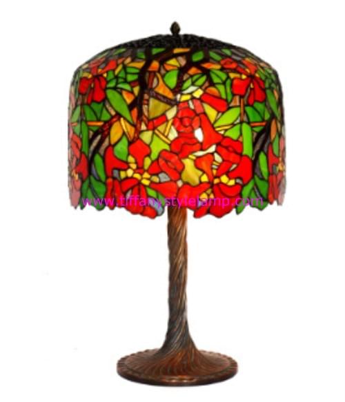 18 inch trumpet vine real tiffany lamp morning glory tiffany table lamp boutique tiffany lamp