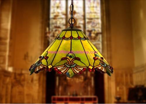 13 inch simple American abstract tiffany creative study cafe restaurant chandelier pendant light