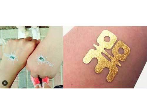 Teetactoo Customized Temporary Tattoo