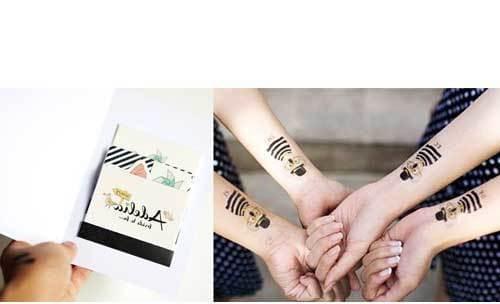 Teetactoo Customized Temporary Tattoo