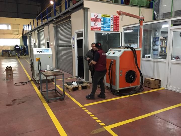 Resistance brazing machines