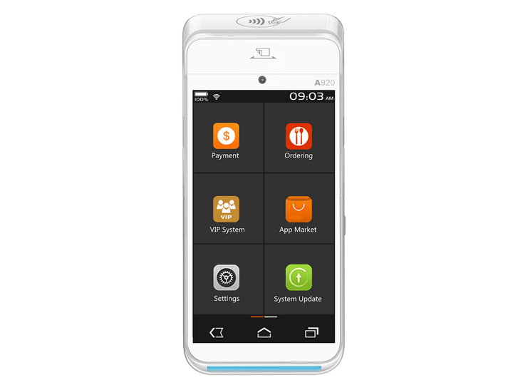 PAX A920 Smart Android mobile POS terminal