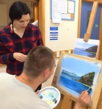 Our classes provide a pathway to learn how to draw, paint, sew or quilt. Natural creativity is not a requirement.