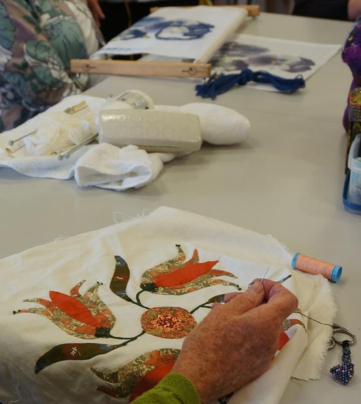KACC quilters and stichers is one of our interest group