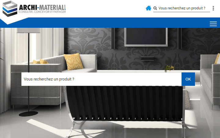 Visuel refonte site ArchiMaterial
