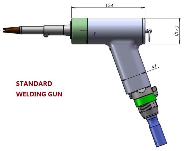 Fiber Handheld Laser Welder Machine Laser Welding Machine