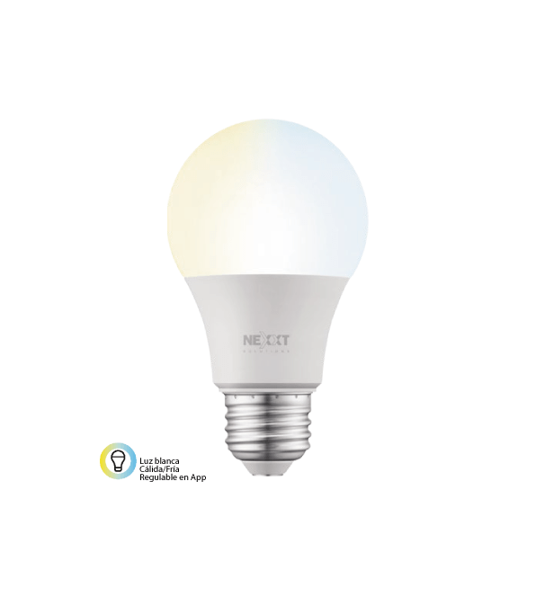 Foco LED Wifi · Luz Blanca y Amarilla Regulable - NEXXT Solutions (Individual o 2-Pack)