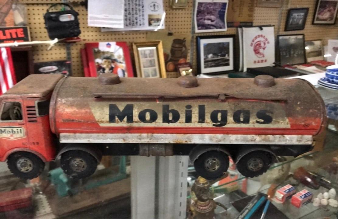 Mobil toy deals tanker truck