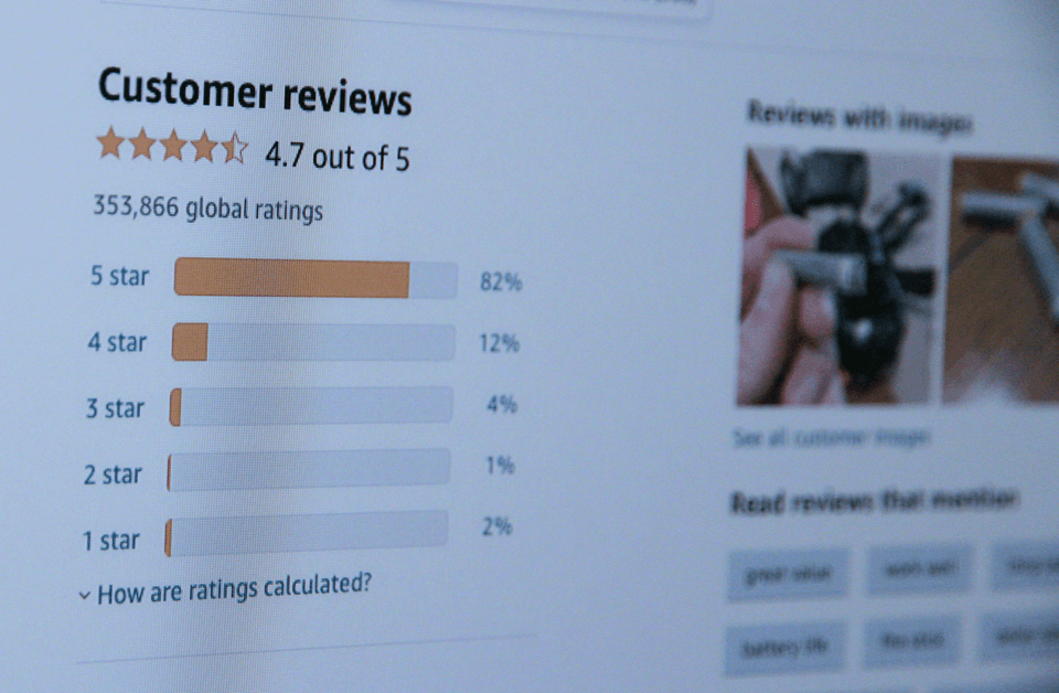 Avis clients types avis google ou autres customer review