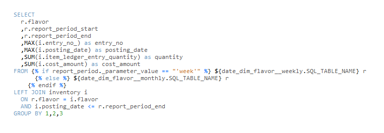 How to trend sticky data in Looker