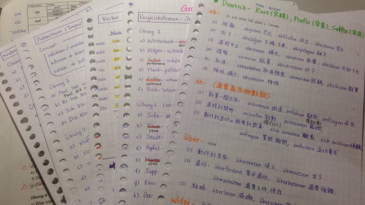 如何準備a2德文檢定 考試心得 成長日記文化交流德文deutsch