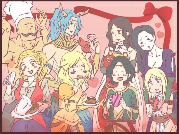 168 バレンタイン企画 人気順位発表 ドラゴンズドグマオンライン イベント イラスト 168 バレンタイン企画 人気順位発表 ドラゴンズドグマオンライン イベント イラスト