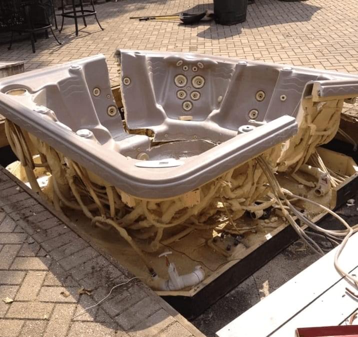Hot Tub/Shed/Playset Removal JunkBGone Junk Removal Services