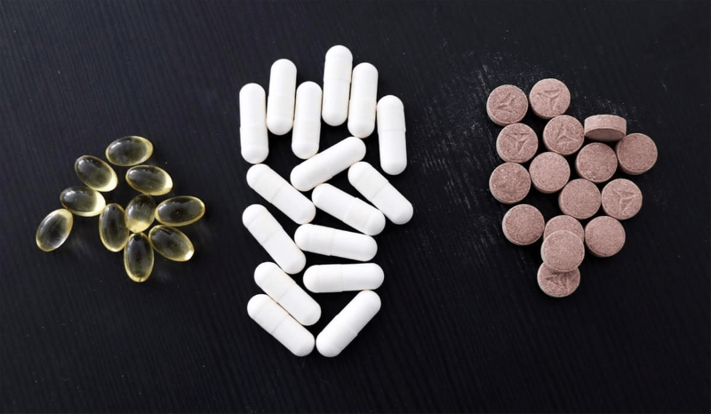 Vitamin B12 can be taken as a supplement.