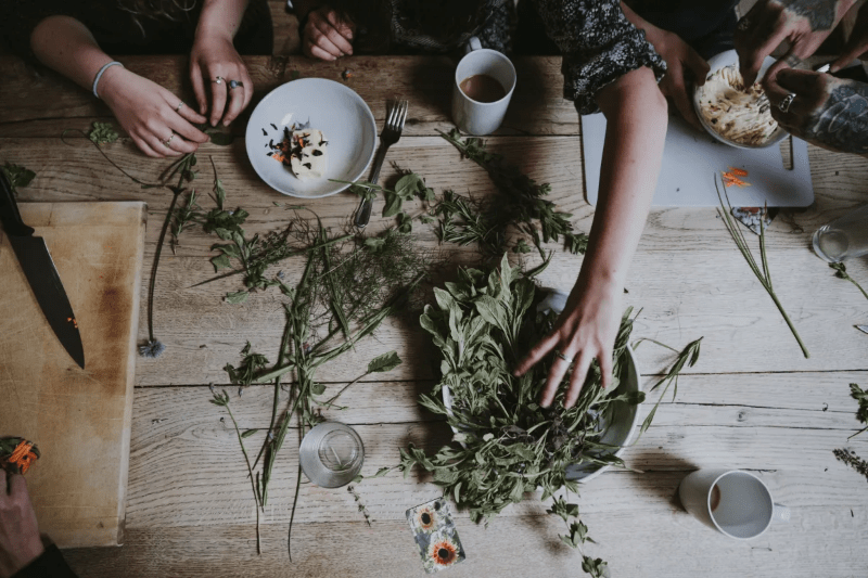 Cooking with dried herbs