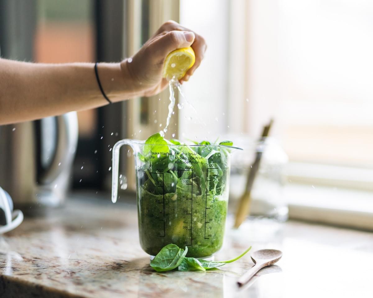 Cooking with fresh herbs - how to make pesto