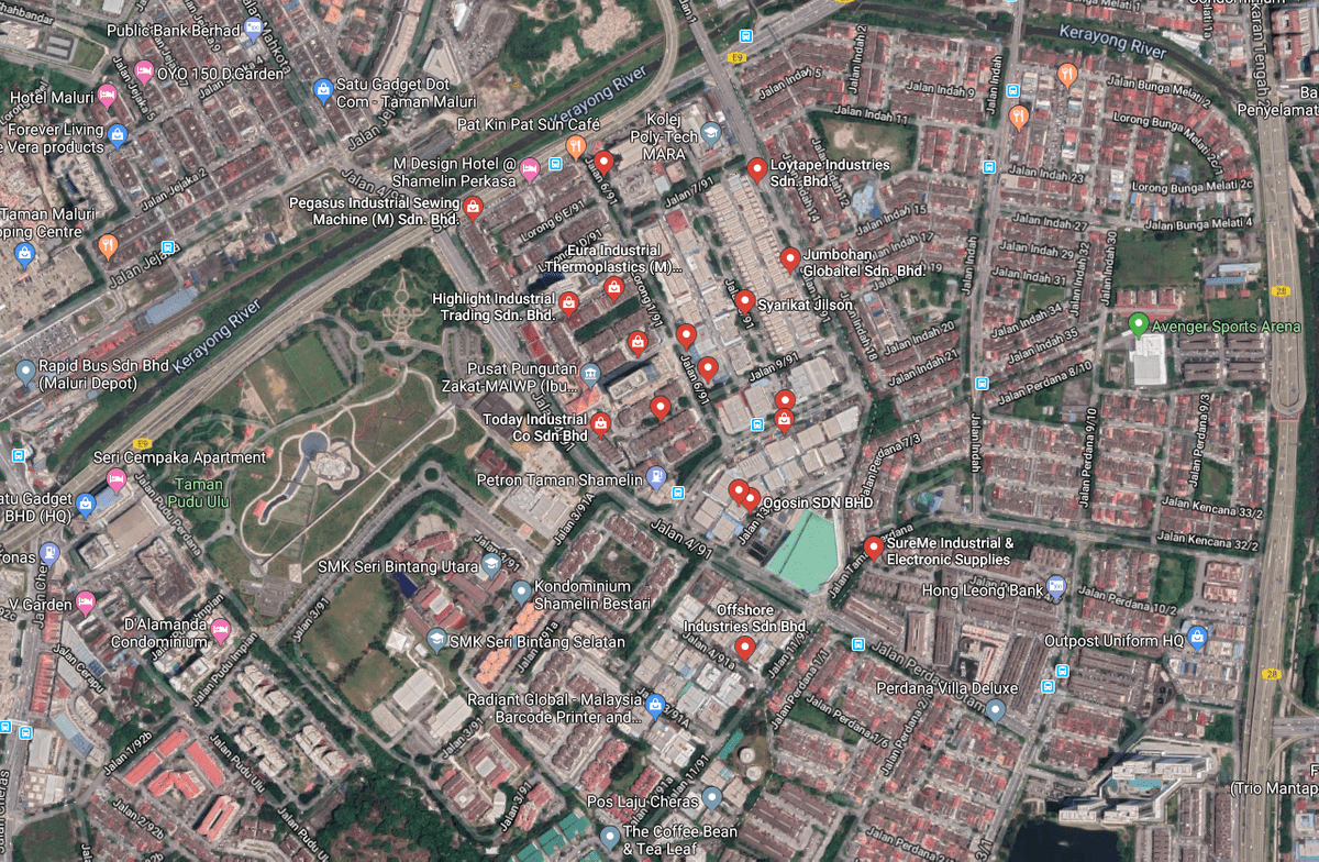 Shamelin Perkasa Klang Valley Industrial Master Plan 10 Masterplan With 20 Million Sq Ft