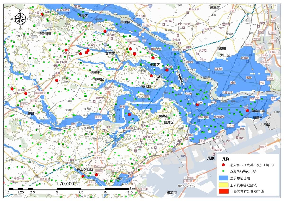 I タウンページを活用した分布図の作成 Gis Web版タウンページ 市場調査