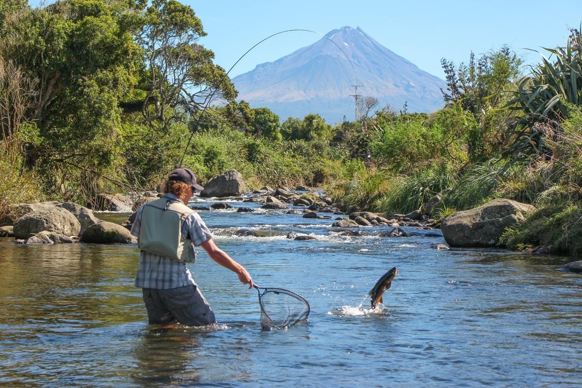 Guided Fly Fishing In Taranaki And Taupo New Zealand With Guide Adam Priest