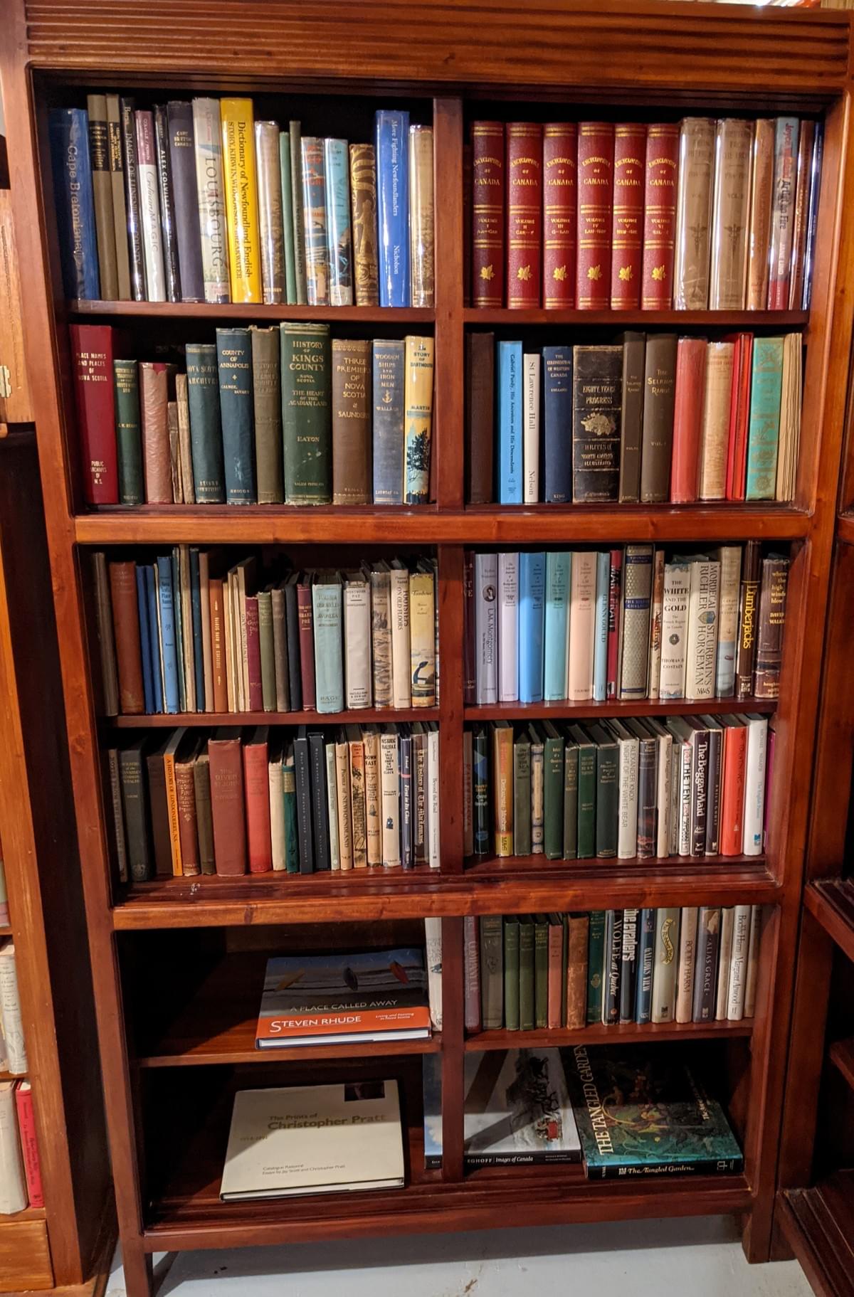 Bookcases! Fine Book Collecting Nova Scotia Bookcases...
