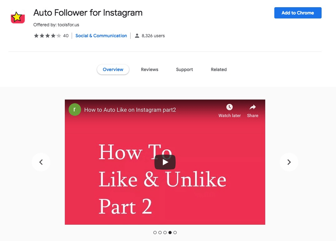 instagram auto liker chrome extension