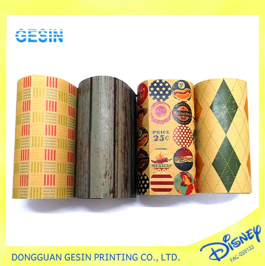 kraft stickers custom