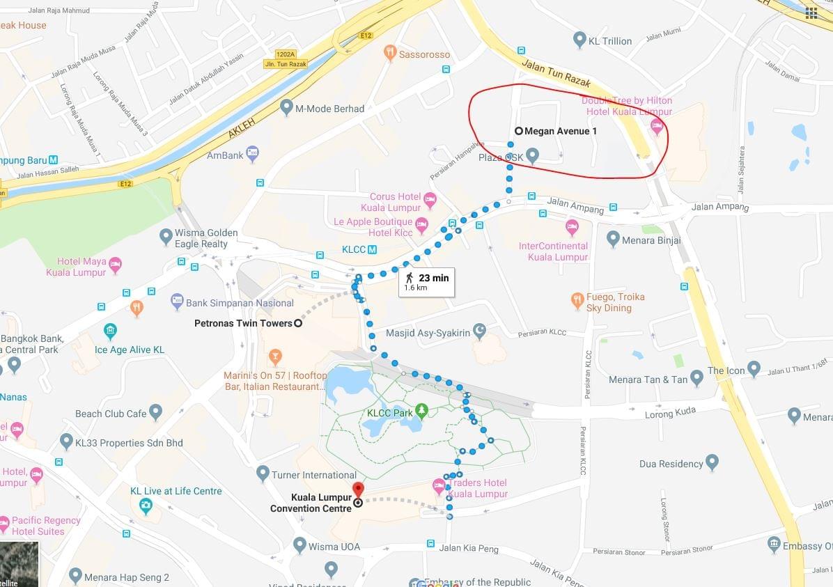 Megan Avenue 1 Office Jalan Tun Razak on Strikingly