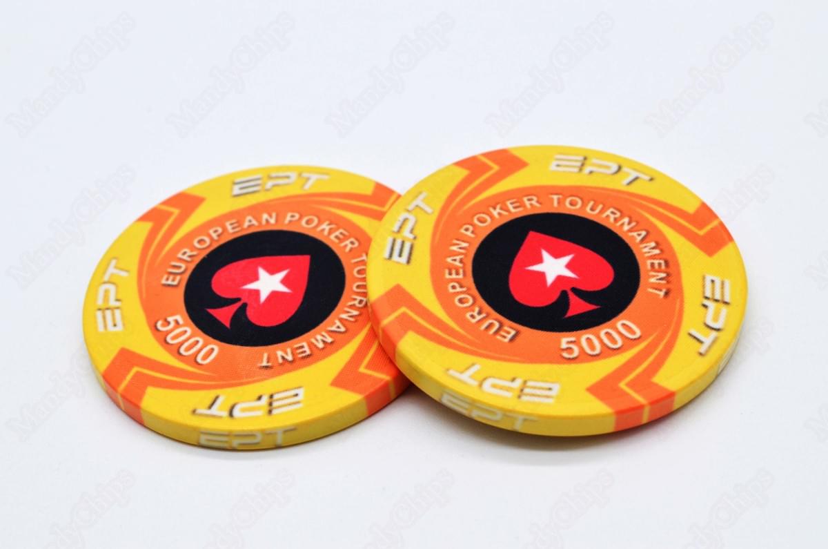 500 ept ceramic poker chips free shipping
