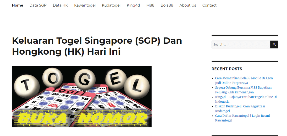 Keluaran Togel Singapore Sgp Dan Hongkong Hk Hari Ini