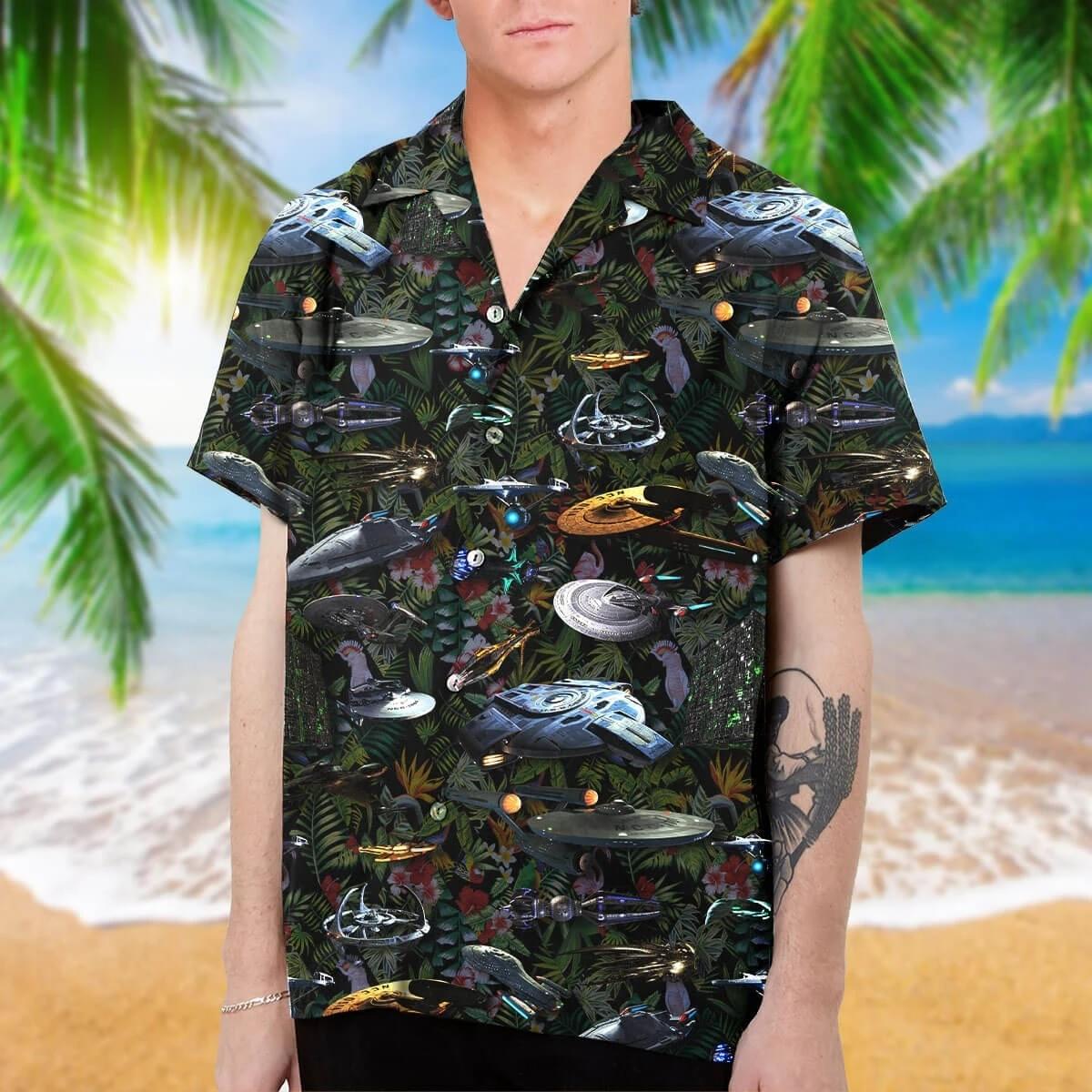 Star trek hawaiian shirt clearance