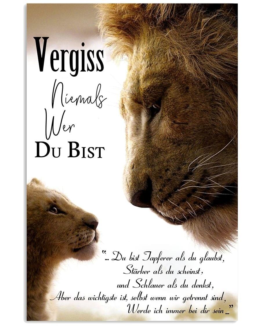 Hot Konig Der Lowen Vergiss Niemals Wer Du Bist Poster Filme abenteuerfilme the lion king kostenlos schauen kkiste. vergiss niemals wer du bist poster