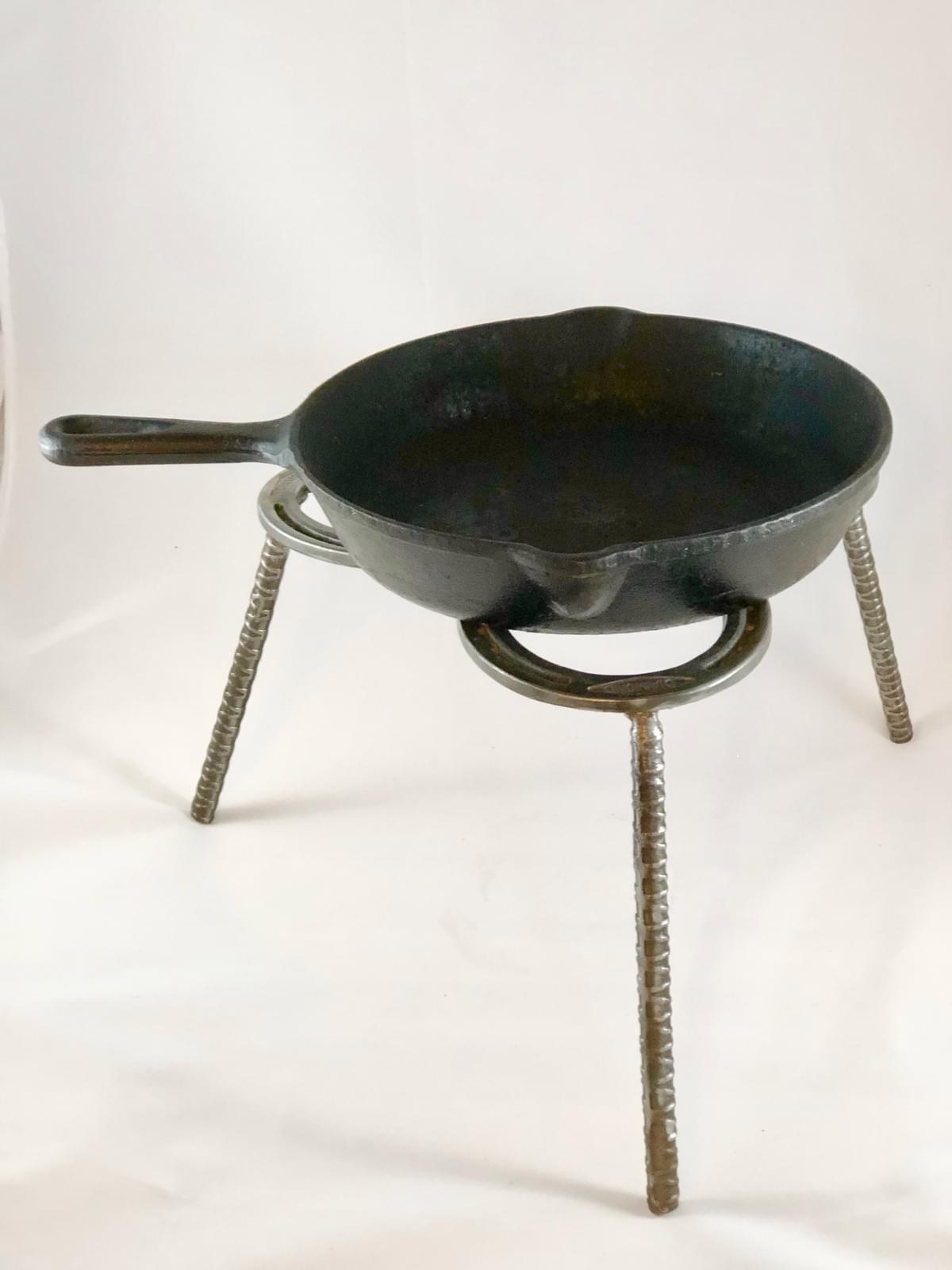 Campfire Horseshoe Cooking Trivet