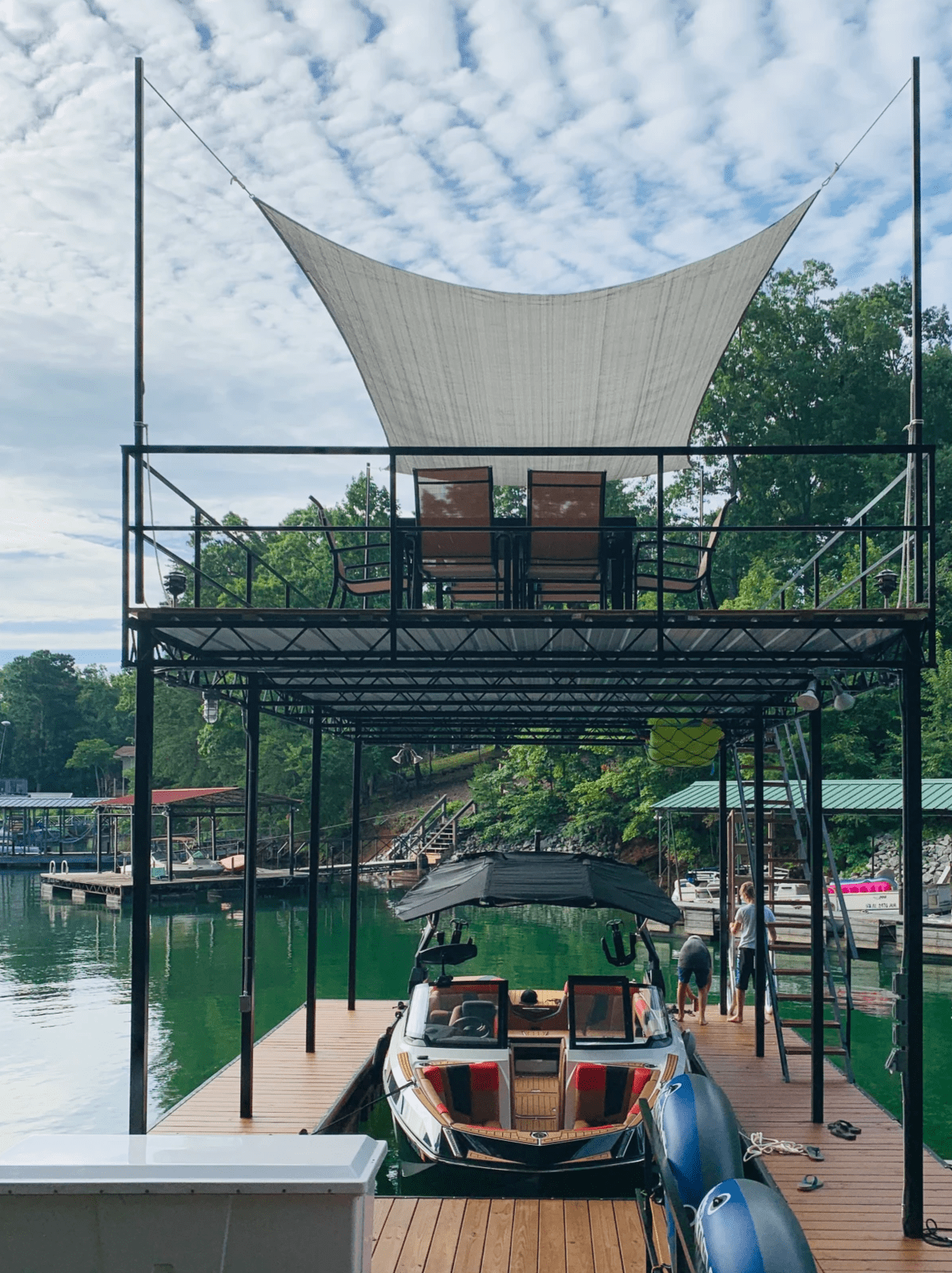 moving dock lake lanier