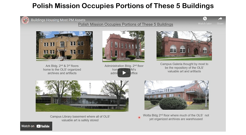 Polish Mission Occupies Portions of These 5 Buildings
