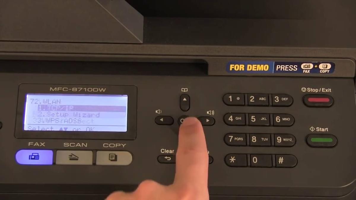 connecting brother printer