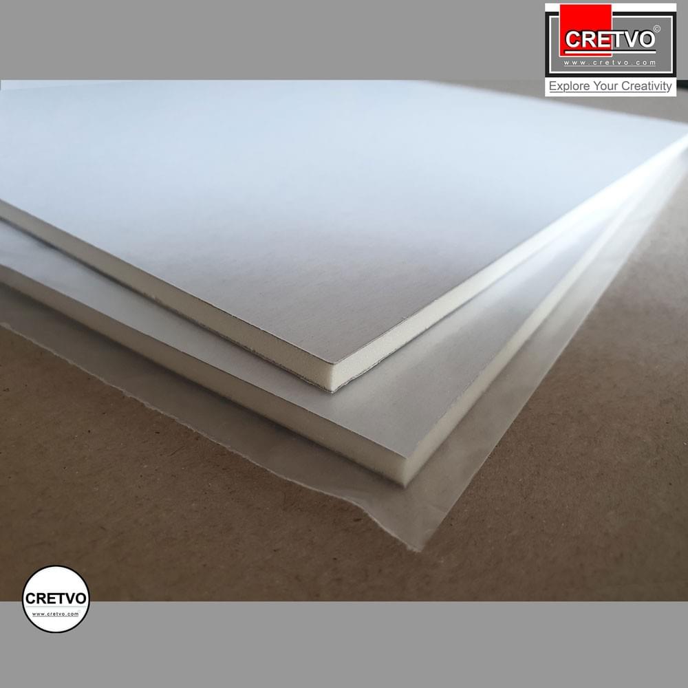 Standard Foam Board 210x260 Mm 5mm Thick White 2 Pieces