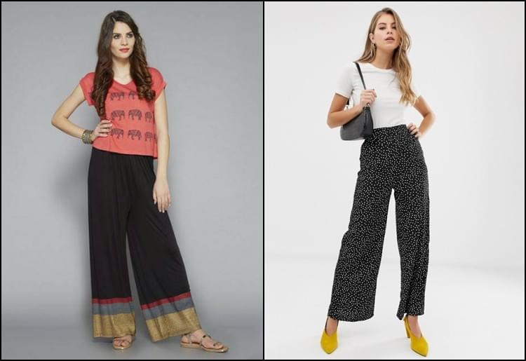 flared palazzo cutting