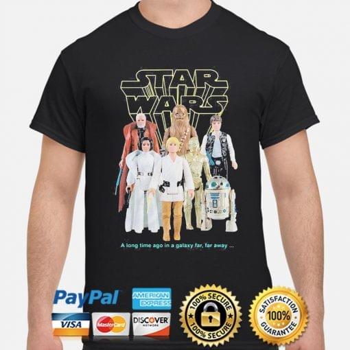 Zannashirts Star Wars A Long Time Ago In A Galaxy Far Far Away Shirt