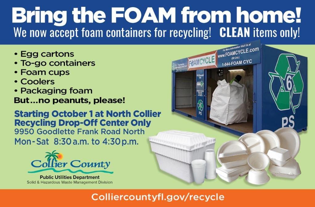 Foam Packaging (Styrofoam) Recycling System Foam Cycle