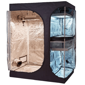 ECO FARM 2 IN 1 LODGE STYLE GROW TENT